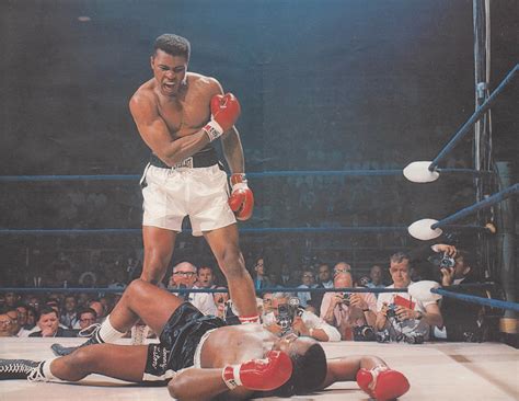 Muhammad Ali vs Sonny Liston, 25 May 1965, Maine. Photo by Neil Leifer ...