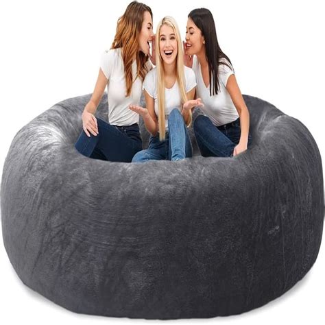 7ft Giant Bean Bag Cover No Filler - Bed Bath & Beyond - 39688535