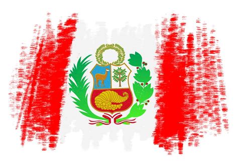 ¡Descarga el vector libre de regalías Bandera de Perú Vector de fondo ...