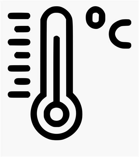 Temperature Reading Celsius Centigrade - Temperature Symbol , Free Transparent Clipart - ClipartKey