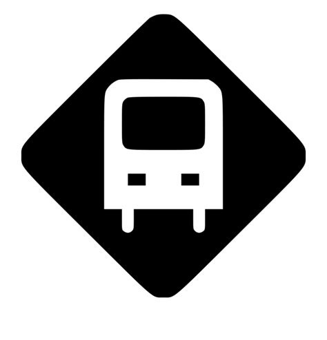Bus Stop Sign Comments Icon Bus Stop Png - Clip Art Library