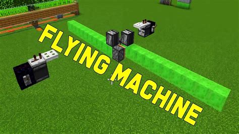 two Way Slime Block Flying Machine - TBM | TheBestMods