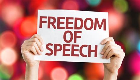 Freedom Of Speech: A Self Defeating Argument