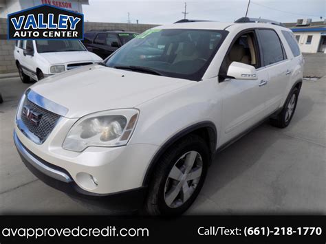 Used 2012 GMC Acadia SLT-1 AWD for Sale in Lancaster CA 93534 Valley ...