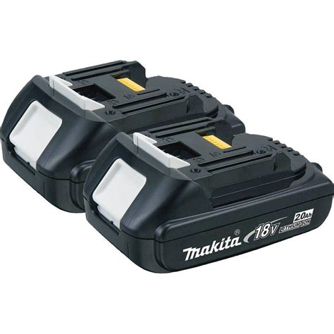 Makita "18-Volt LXT Lithium-Ion Compact Battery Pack 2.0Ah (2-Pack ...