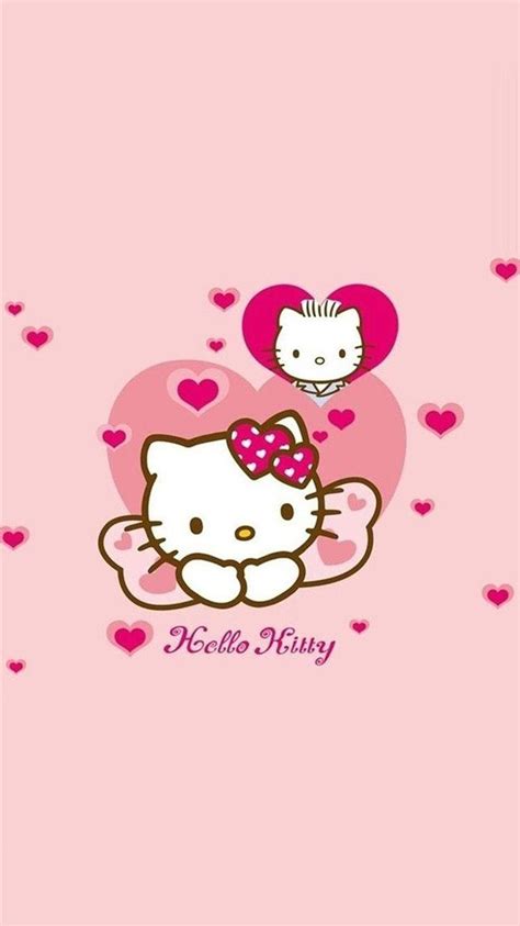 Hello Kitty Heart Wallpapers - Top Free Hello Kitty Heart Backgrounds ...