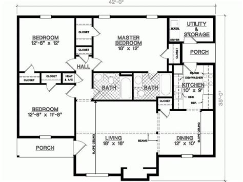 Best Of 3 Bedroom Contemporary House Plans - New Home Plans Design