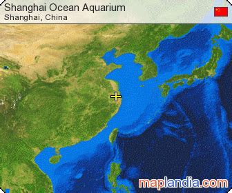 Shanghai Ocean Aquarium | Shanghai Google Satellite Map