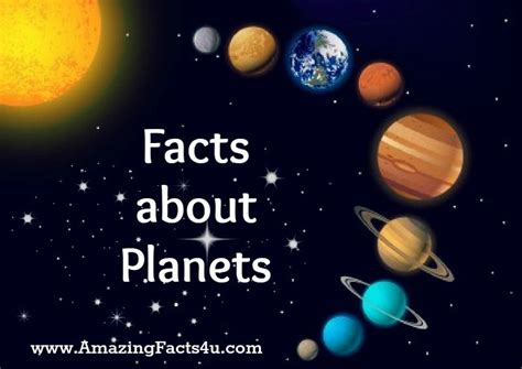 38 Amazing Facts About Planets | Amazing Facts 4U .com