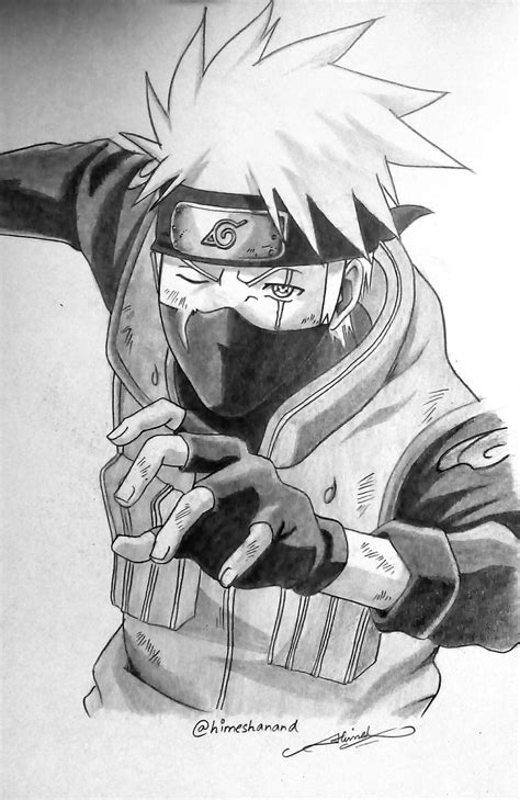 Naruto Characters Drawing At Getdrawingscom Free For