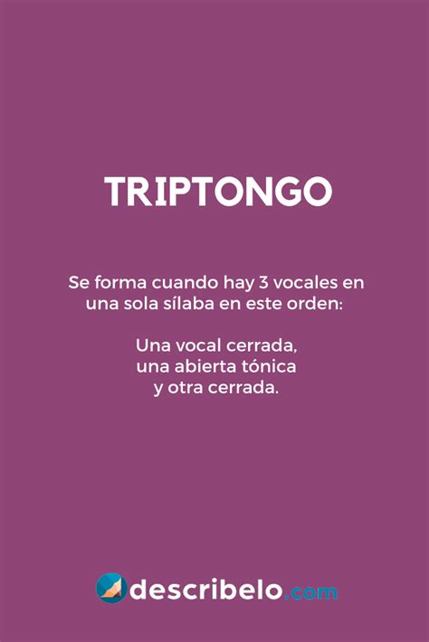 Triptongo en español | Ortografía, Aprender ortografia, Palabras de ortografía