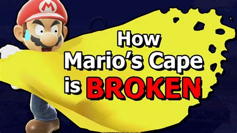 How Mario's Cape DOESN'T WORK Properly — Random Smash Ultimate Facts - YouTube