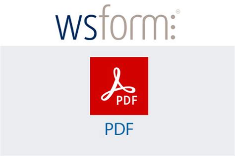 WS Form PDF v1.2.2 - Add-on for attaching PDF files to emails for WS Form.