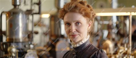 Premium Photo | Marie Curie Radiation Chemist Pioneer of Radiology Tracking shot view