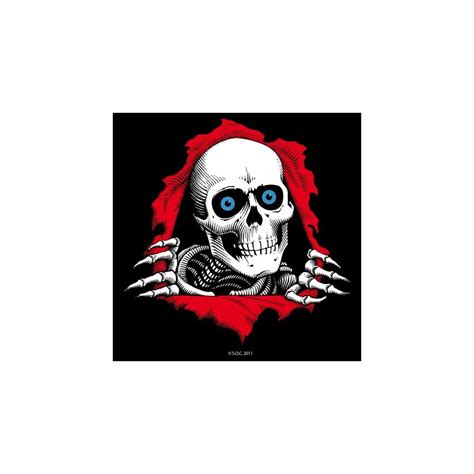 Powell Peralta Stickers: Ripped Ramp 12" Black | Buy Online | Fillow ...