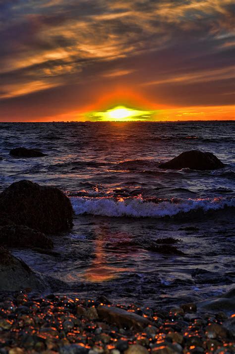 Horseneck Beach Sunset Photograph by Jes Fritze