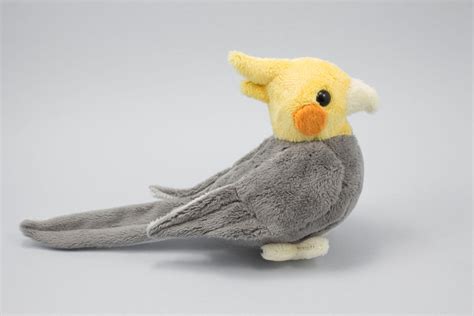 Cockatiel Stuffed Animal Bird Plushie Plush Toy Parrot