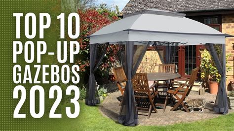 Top 10: Best Outdoor Pop Up Gazebos in 2023 / Outdoor Canopy Tent for ...