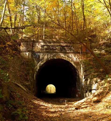 Moonville Tunnel Vinton County Ohio • CompassOhio