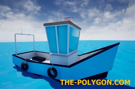 3D model Low poly boat game ready VR / AR / low-poly | CGTrader