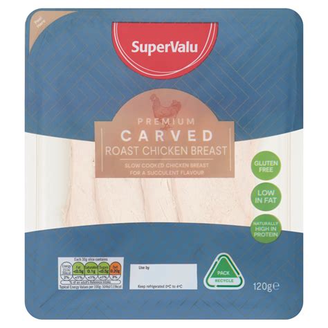 SuperValu Carved Roast Chicken Slices (120 g) - Storefront EN