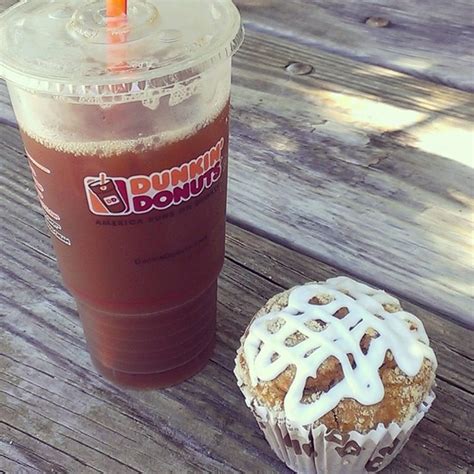 Dunkin Donuts Pumpkin Muffin versus Pumpkin Pie Donut