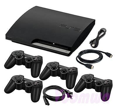 Discounted PlayStation 3 PS3 Slim Console 120GB 160GB 250GB 320GB + US ...