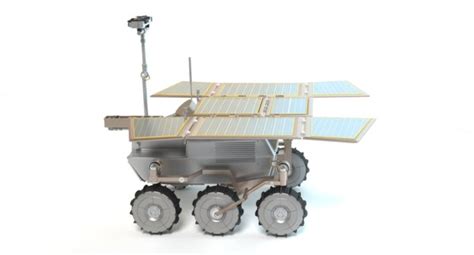 mars rover 3d model