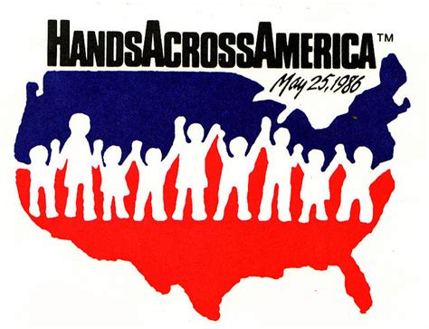 Hands Across America | Where were you on May 25, 1986? I st… | Flickr ...