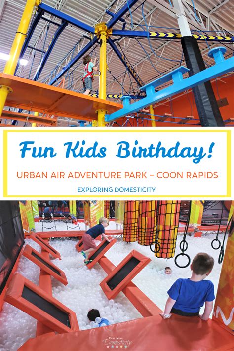 Urban Air Birthday Party - Coon Rapids ⋆ Exploring Domesticity