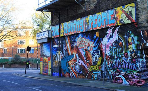 The Rolling People (TRP) Graffiti in East London