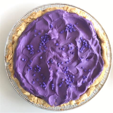 Recipe: Ube (Purple Yam) Pie – Rikomatic