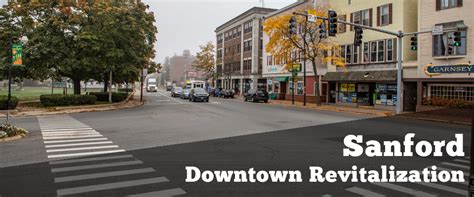 Sanford Downtown Revitalization | MaineDOT