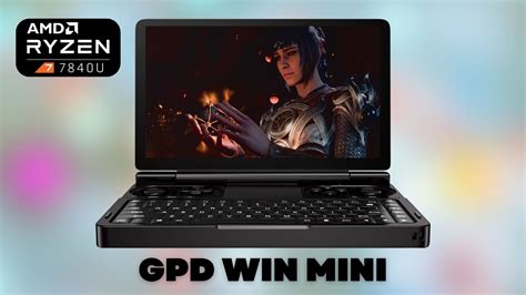 GPD WIN Mini Review - Clamshell 7840U portable gaming with Oculink ...