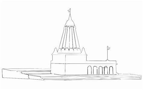 Stock Pictures: Temple Outlines and Sketches