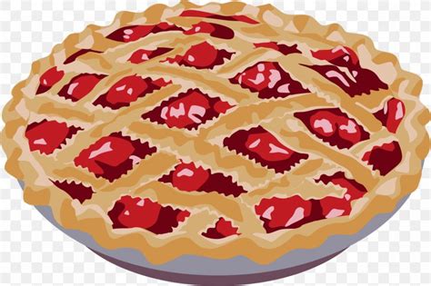 Cherry Pie Blackberry Pie Rhubarb Pie Latte, PNG, 1600x1065px ...