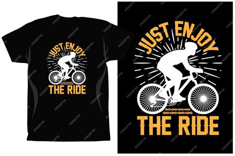 Premium Vector | Cycling t-shirt design vector graphics. unisex ...