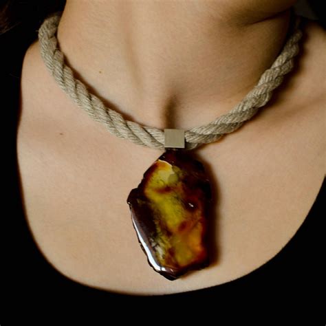 Genuine Baltic Amber Pendant, CHERRY YELLOW, Silver 925, ambre, bärnsteen, アンバーペンダント, 琥珀吊墜 ...