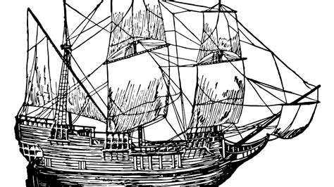 The Voyage of the Mayflower in 1620