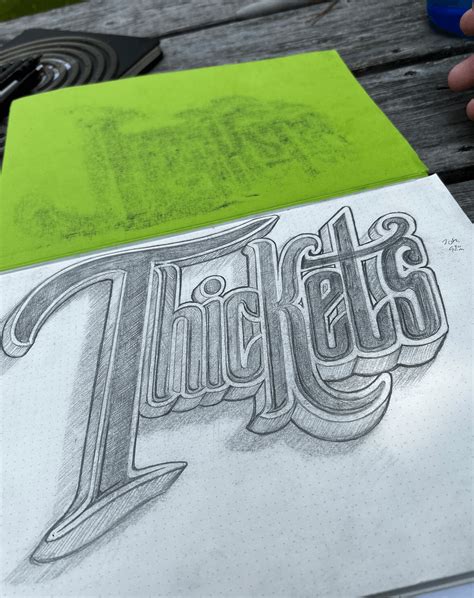 Thicket Typographic Illustration :: Behance