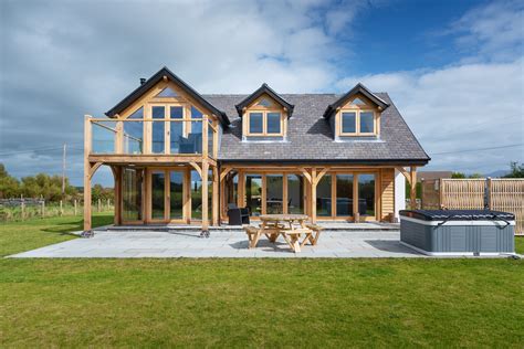 Oak Homes Exterior Gallery - Welsh Oak Frame