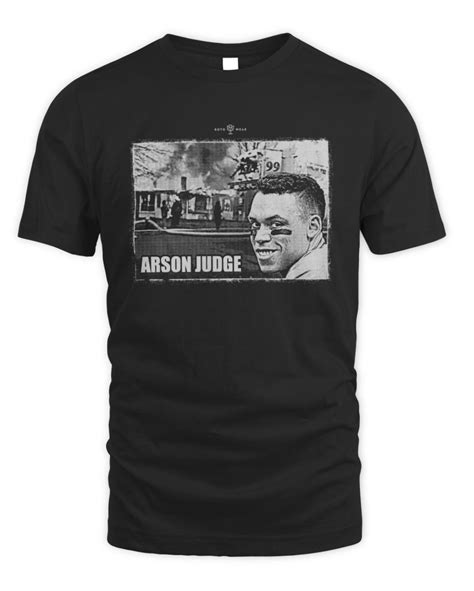 Arson Judge Vintage T-Shirt, Aaron Judge Has Set Fire To The Hot Stove Shirt