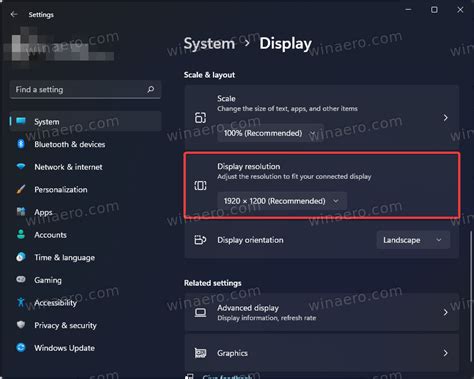 How to Change Screen Resolution in Windows 11