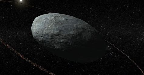 Haumea with a ring (artist's rendering) | The Planetary Society