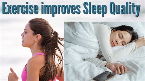 Exercise can improve sleep quality even when you don't perceive a difference - YouTube