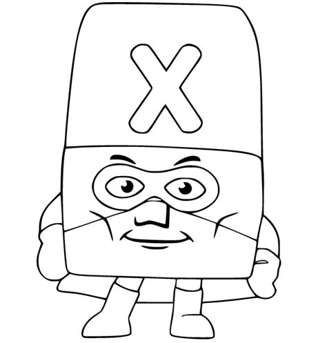 Alphablocks Coloring Pages - Infoupdate.org