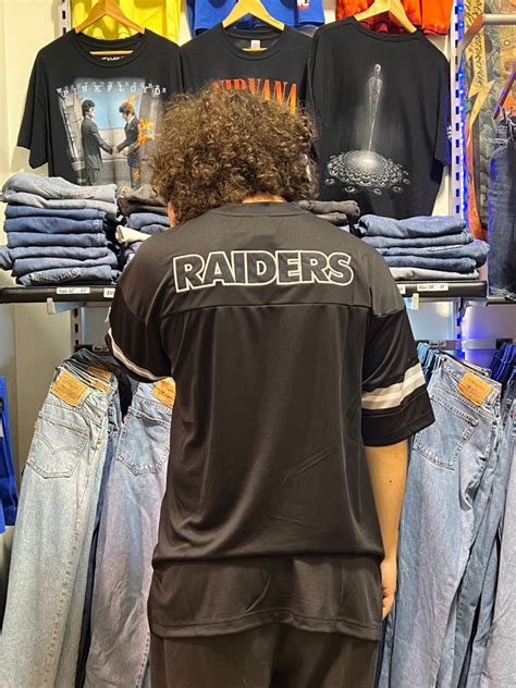 Raiders NFL Replica Black Jersey | Emporium Streetwear