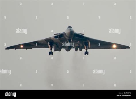 Vulcan bomber XH558 Stock Photo - Alamy