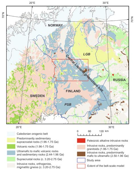 General geology of the northern part of the Fennoscandian shield ...