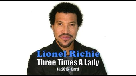 [最も選択された] lionel richie three times a lady 196076-Lionel richie three ...